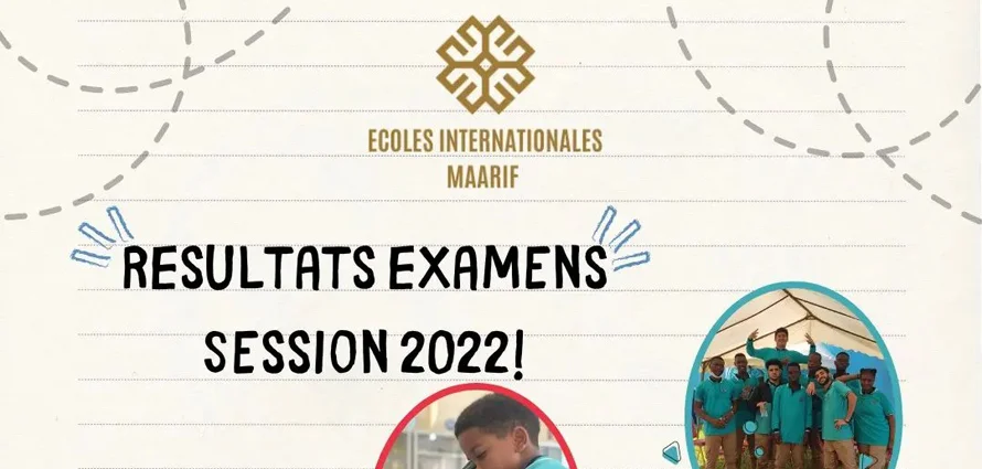 RESULTATS EXAMENS SESSION 2022